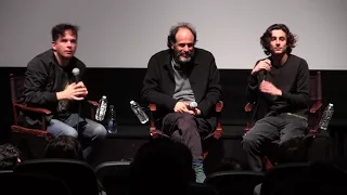 Call Me By Your Name - Luca Guadagnino and Timothée Chalamet Q&A