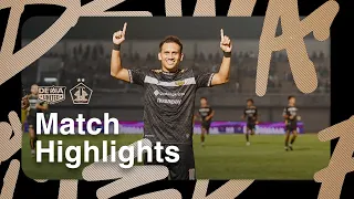 MATCH HIGHLIGHT | DEWA UNITED FC VS PERSIK | 3-0 | MATCHDAY 4 | BRI LIGA 1 2023/2024