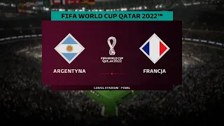 FIFA 23 🔥 Mistrzostwa Świata 2022 🔥 Finał 🔥 Argentyna - Francja 🔥