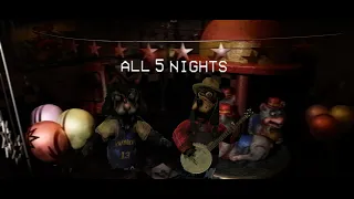 Five Nights At Chuck E Cheese's Rebooted Nights 1-5 (PLUS EXTRAS)