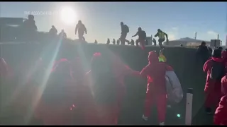 Austria climate protest during gas conference