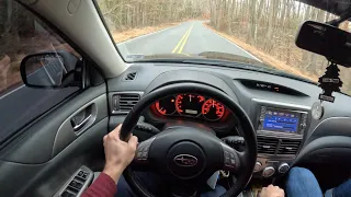 2008 Subaru WRX Hatchback - POV Test Drive | 0-60