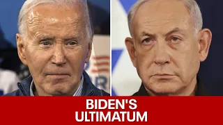 Biden tells Israel’s Netanyahu future US support for war depends on new steps to protect civilians