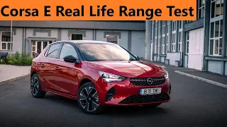 2022 Opel Corsa E Real Life Range Test