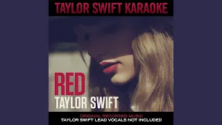 I Knew You Were Trouble. (Karaoke Version)