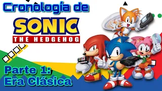 Cronología de Sonic Parte 1: El Comienzo de la Era Clásica