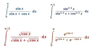 Integration of sinx/(sinx+cosx) | Integration Bee | Definate integration  #universalmath9