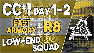 【明日方舟/Arknights】[CC#1 Day 1/2 - East Armory Risk 8] - Low End Squad - Arknights Strategy