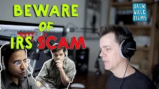 IRS SCAMMER ADMITS IT'S A SCAM!!! - I EXPOSED THEM! | Jack Vale