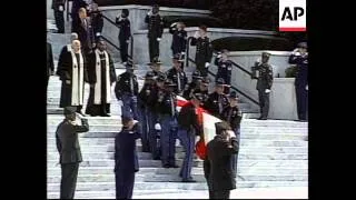 USA: ALABAMA: FUNERAL OF FORMER GOVERNOR GEORGE WALLACE (2)