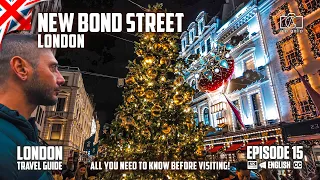 New Bond Street London Travel Guide Vlog