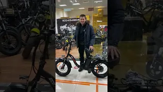 Поздравляем Александра с покупкой складного электровелосипеда Eco Drive V6 500W 48V15ah