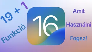 19+1 iOS16 újdonság amit tuti használni fogsz!