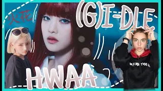 (여자)아이들((G)I-DLE) - '화(火花)(HWAA)' :ЧИСТО МОЯ РЕАКЦИЯREACTION