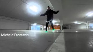 cutting shapes | techno shuffle | led shoes session 3