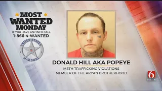 Aryan Brotherhood Member Wanted For Meth Trafficking Violations U.S. Marshals Say