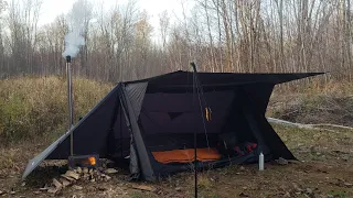 Solo Hot Tent Overnighter