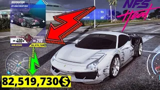 NFS HEAT | HOW TO MAKE MILLIONS FAST! *SOLO* (OFFLINE) NEED FOR SPEED HEAT MONEY GLITCH! PS4 XBOX PC