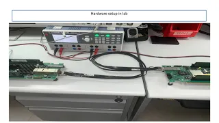 Demo of the optical interface of 5G baseband unit hardware