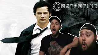 CONSTANTINE (2005) TWIN BROTHERS FIRST TIME WATCHING MOVIE REACTION!