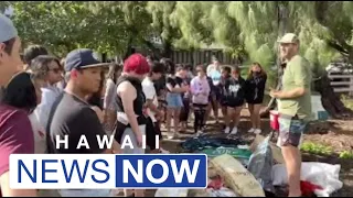 Volunteers clean up more than a 100 tons of debris on beach