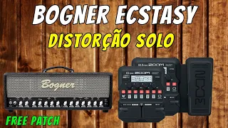 ZOOM G1 FOUR | Patch Distorção Solo | Bogner