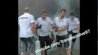 F1 2012 Spanish Grand Prix Williams Pit Fire HD