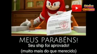 meme do Knuckles aprovando casais/ships de Precure