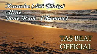 Karaoke (Lời Pháp) - Aline - Tone Nam (Homme) | TAS BEAT