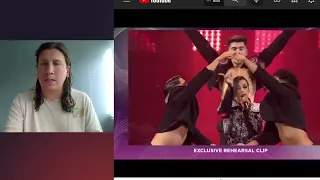 Chanel - SloMo - Exclusive Rehearsal Clip - Spain 🇪🇸  - Eurovision 2022 - First Reaction