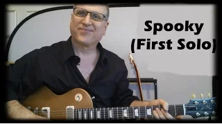 Spooky by Atlanta Rhythm Section Guitar Lesson (First Solo with TAB)