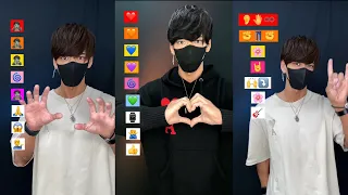 【TikTok medley】eazy dance tutorial TAKAHARU emoji challenge trend 2023 🕺🕺🕺