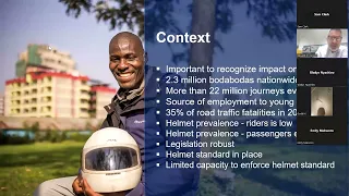 Webinar: A FARE PRICE: An investigation into the health costs of motorcycle taxi crashes in Kenya