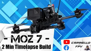 Build a fpv drone (GEPRC MOZ7) in 2 minutes.😅 “Time lapse”🛠️,💻&🚀.