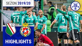 Legia Warszawa – Wisła Kraków 7:0 [Skrót] 13. Kolejka | 2019/20