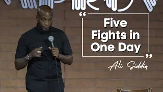 Five Fights in one Day | Ali Siddiq Stand Up Comedy