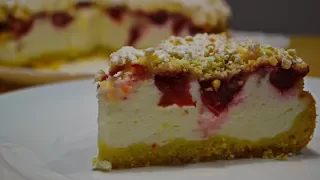 Пирог с Вишней и Сметанным Муссом  | Cherry pie