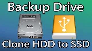 How to Backup Clone Mac Hard Disk to SSD Drive (Disk Utility)