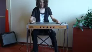 Hallelujah on pedal steel guitar