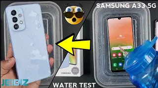 Samsung A33 5G Water Test | ip67 - Actually Waterproof??🤔🤔😏