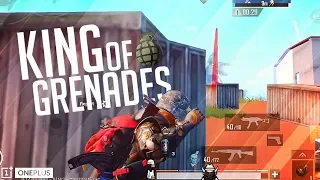 THE GRENADE KING   (")    | Pubg Mobile | Powered by- OnePlus
