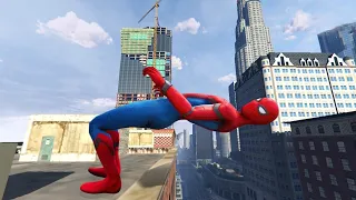 GTAV Spiderman Car Jump Falling off Highest - Funny and Cool Moments Ep3 #gta5