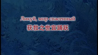 "Ликуй, мир спасенный" 获救之世宜踊跃 / Рождественские колядки /  圣诞节祝歌