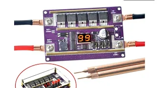 How to SETUP "Purple" Mini Spot Welder Machine kit  DIY #lifepo4 #18650battery #battery #spotwelder
