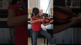 Dance Monkey - Violin cover - Tara 7yo