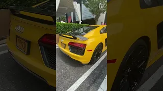 Vegas Yellow 2018 Audi R8 5.2 Plus