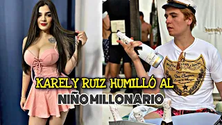 Karely Ruiz dejé en ridiculo a Fofo Márquez el Niño millonario en televisión