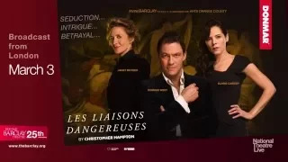 NTL screening:  Les Liaisons Dangereuses trailer