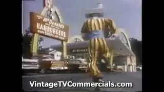 RARE First Ever RONALD MCDONALD MCDONALDS Commercial