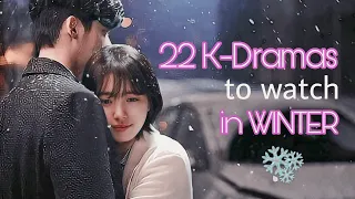 Best k-dramas for Winter #winterkdrama #kdramarecommendation
